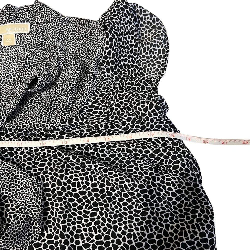 Michael Kors - Womens Ruffle Sleeve Top - Sz. SM - Picture 7 of 8